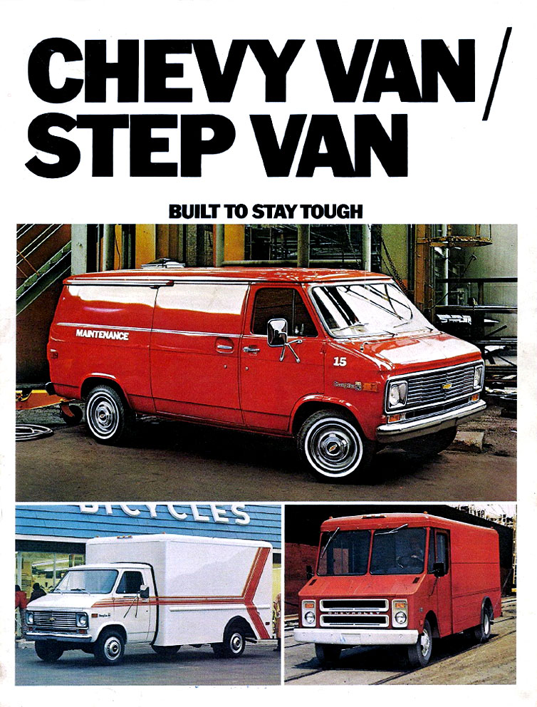 1977 Chevrolet Vans Canadian Brochure